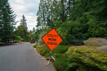 Utility Work Ahead