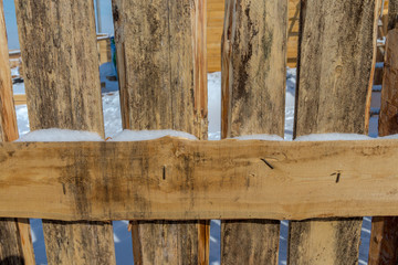 The Ice of Lake Baikal, Russia Mar 2018