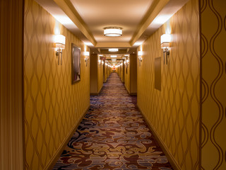 Hotel Corridor - Powered by Adobe