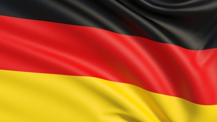 The flag of Germany or German Flag