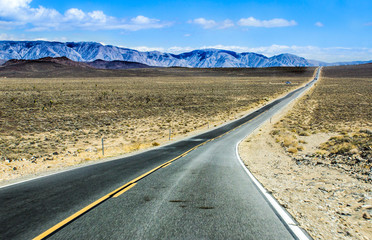 Death Valley Desert Hills and Mountains Landscape