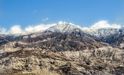 Death Valley Desert Hills and Mountains Landscape