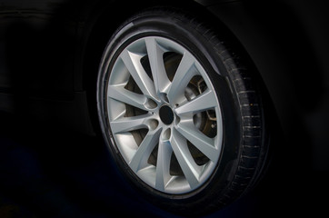 Obraz premium Alloy Wheel car
