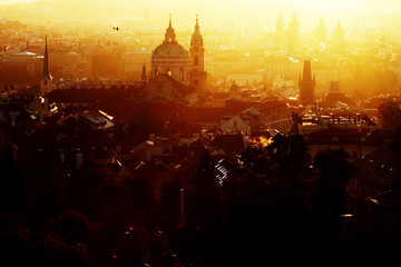 Fototapeta na wymiar Prague Sunrise