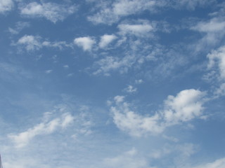 Clouds, sunset