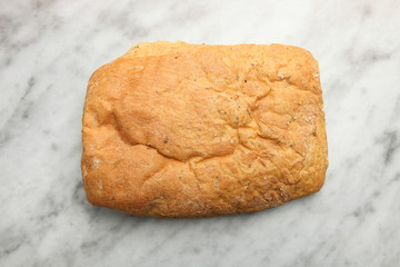 Traditional Italian ciabatta