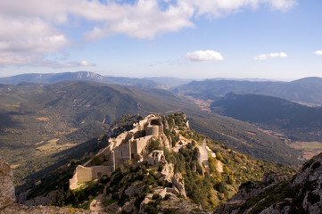 Peyrepertuse in the Landscape