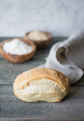 Fresh handicraft bread