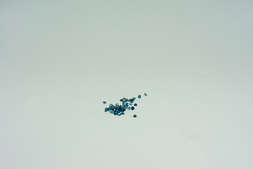 pile of blue aquamarin gemstone 8 carat