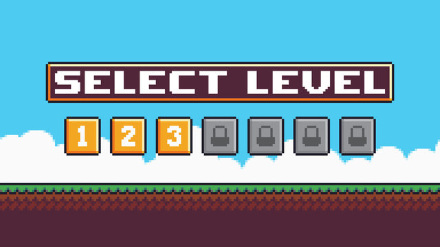 Level select screen