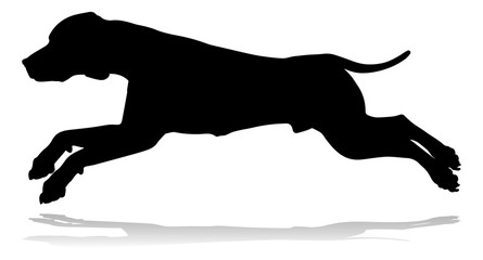 Dog Silhouette Pet Animal