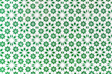 Moroccan tiles with traditional Arabic patterns, ceramic tiles patterns as background texture