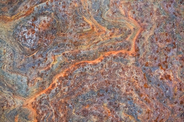 Corroded metal board