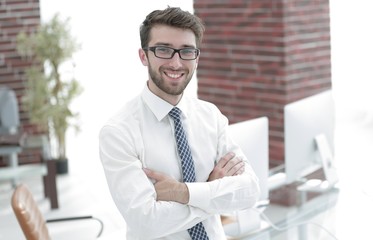 portrait of a prospective employee