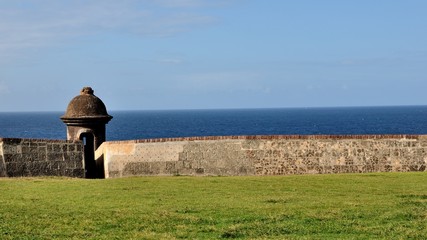 Fortification à San Juan Porto Rico