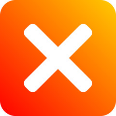 Obraz premium Colorido icono ilustrado para negocios y web con cruz