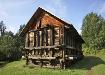 Obraz premium Salt chest in Khokhlovka. Perm krai, Russia