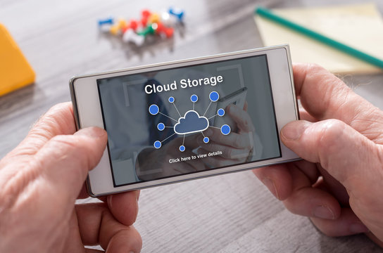 Concept of cloud storage