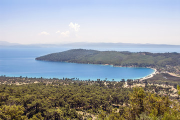 Mugla, Turkey,3 June 2012: Gokova Bay, Akyaka