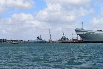 Obraz premium Portsmouth harbour