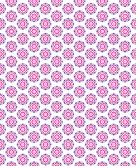 Mandala Tessera on white background