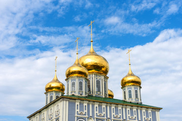 Assumption Cathedral and the bell tower of the Tula Kremlin