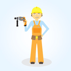builder, vector