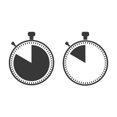 The 50 seconds, minutes stopwatch icon