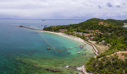 Ilha dos Frades in All Saints Island Bahia Brazil