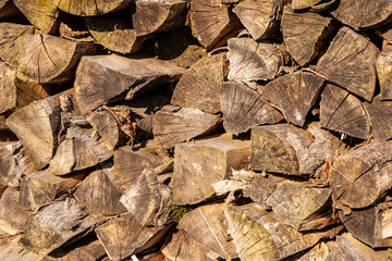 Holzstapel