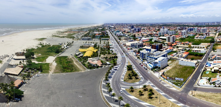 Aerial image of Aracaju, Sergipe, Brazil