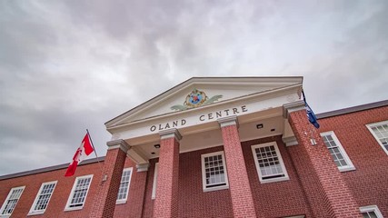 Antigonish, Nova Scotia- St. Francis Xavier University- Oland Centre Façade