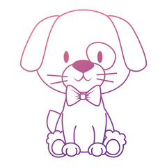 cute and adorable dog character