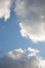 gap in the clouds