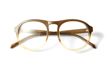 Glasses on White