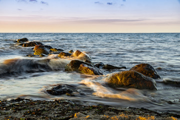 Morgens am Meer von Grömitz