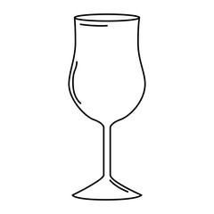 fresh beverage in cup vector illustration design