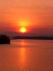 Obraz premium Sonnenuntergang