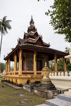 Laos  - Vientiane - Wat Si Saket