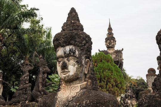 Laos  - Vientiane - Buddha Park