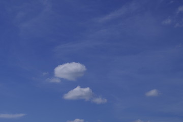 Blue sky and some clouds