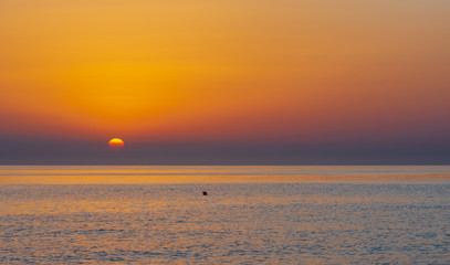 Ostuni, alba a Rosa Marina