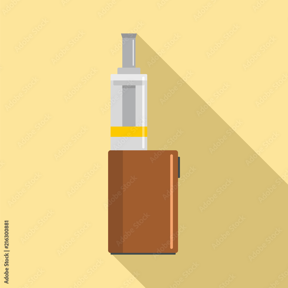 Poster mod box icon. flat illustration of mod box vector icon for web design