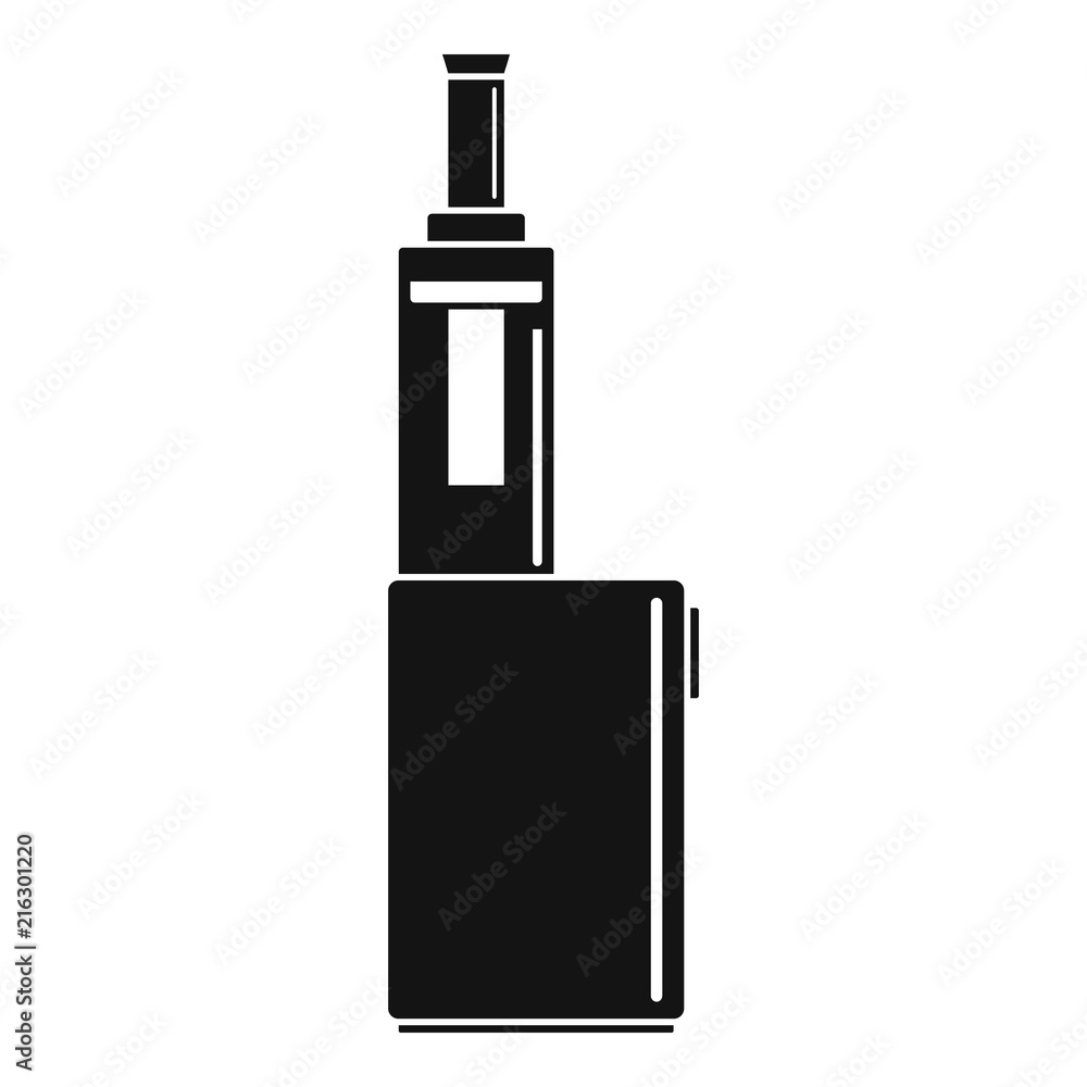 Poster mod box icon. simple illustration of mod box vector icon for web design isolated on white background