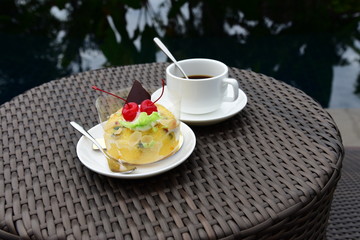 cup cake coffee break