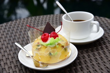 cup cake coffee break