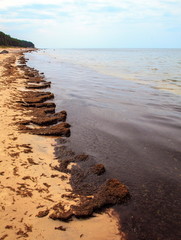 Baltic seaside near Karkle,Lithuania