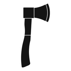 Garden axe icon. Simple illustration of garden axe vector icon for web design isolated on white background