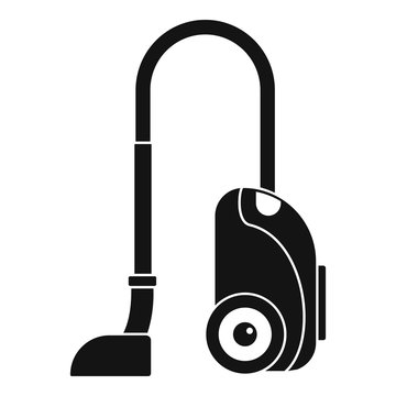 House vacuum cleaner icon. Simple illustration of house vacuum cleaner vector icon for web design isolated on white background