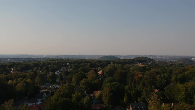 Skyline panoramic, Marcinelle, Charleroi area, Wallonia, Belgium